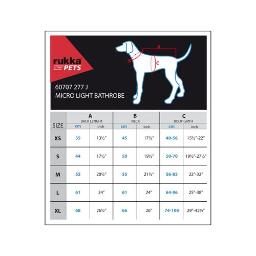 RukkaPets Micro Light Bathrobe – Bild 3